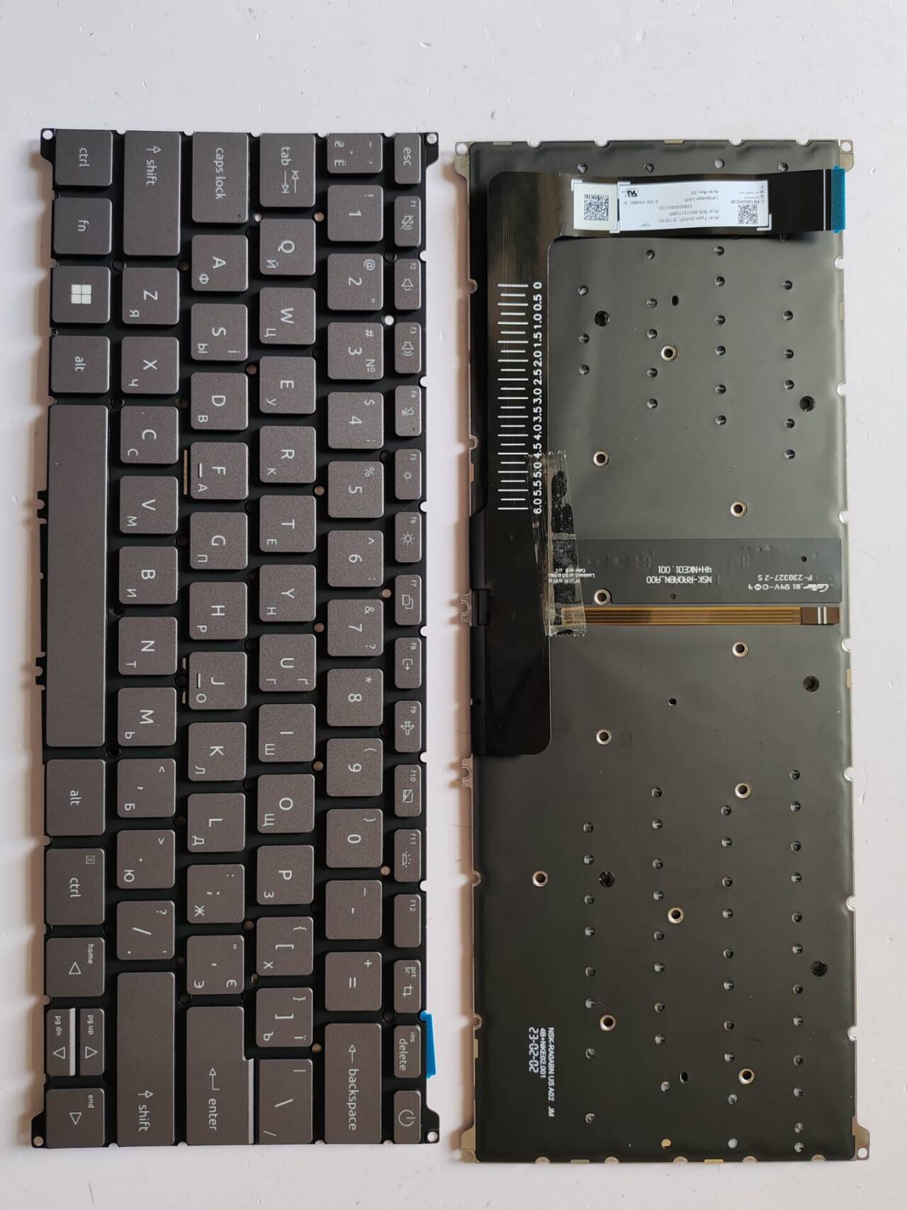 Picture of New Replacement Laptop Keyboard For ACER A514-56/A314-36P/SP314-55N/Spin 3 SP314-55N Grey Backlit RU Layout